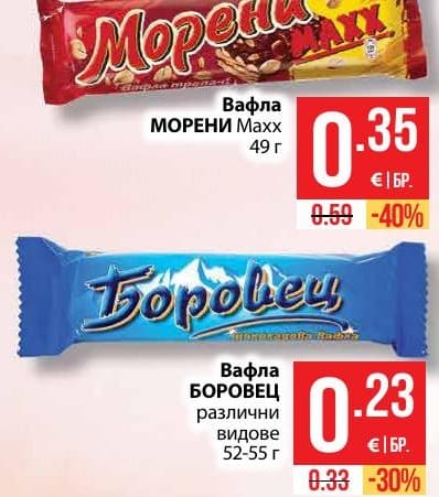 Вафла БОРОВЕЦ