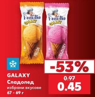 GALAXY Сладолед Familia