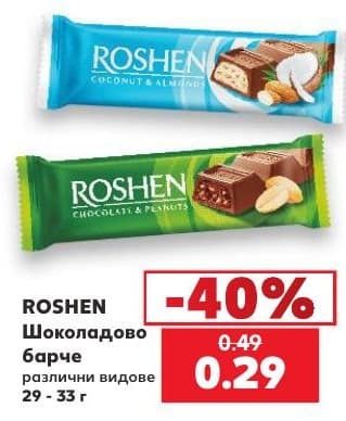 Roshen Шоколадово барче