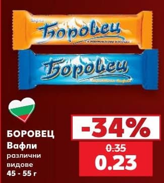 Боровец Вафли