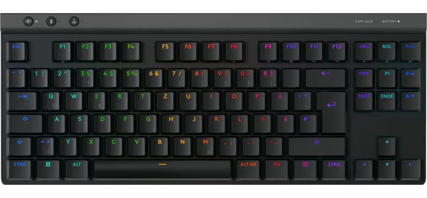 Logitech G515 LIGHTSPEED TKL BGR механична клавиатура