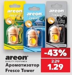 Areon Ароматизатор Fresco Tower