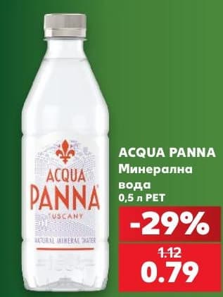 ACQUA PANNA Минерална вода